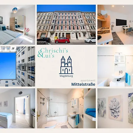 Apartment Zentrale, Ruhige Auf Dem Werder, 4 Personen Magdeburg