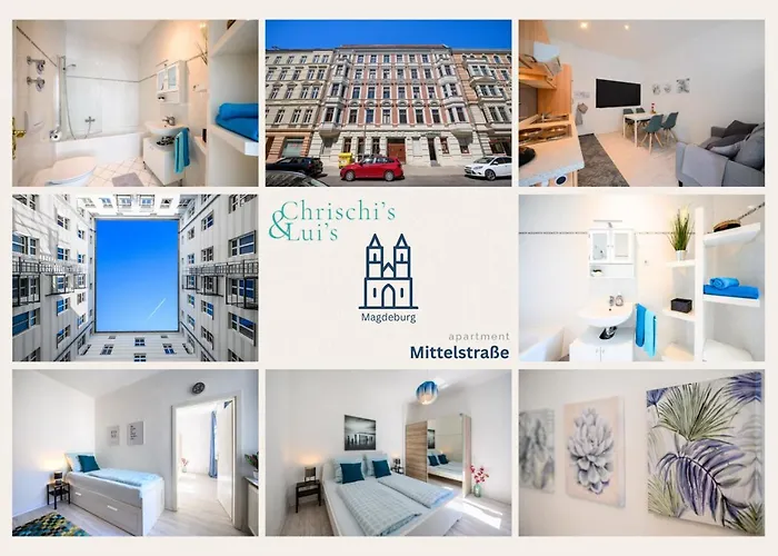 Zentrale, Ruhige Auf Dem Werder, 4 Personen Apartman Magdeburg